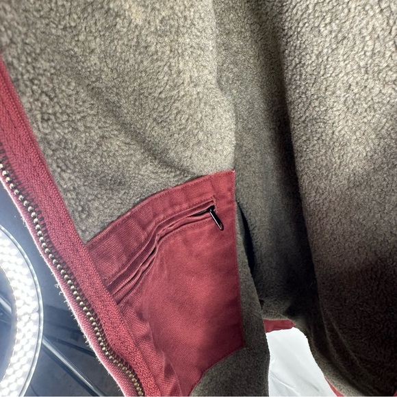 Carhartt Women's Pink WJ141VRS Sherpa Lined Jacket - Size 2XL - Picture 6 of 10